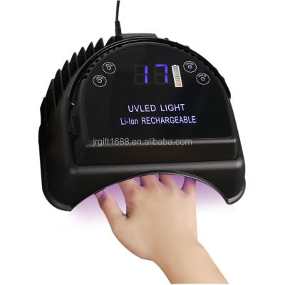 China 2021 UV Dryer 64w Polish Quick Dry Nail Lampara LED Lamp Nail Foot Home UV Hand Lamp For Hand Foot Nails Jr-nail-01 for sale