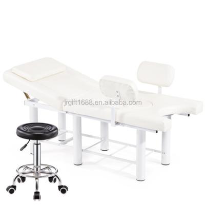 China Factory wholesale portable comfortable body massage table tattoo spa salon beauty care facial bed for sale