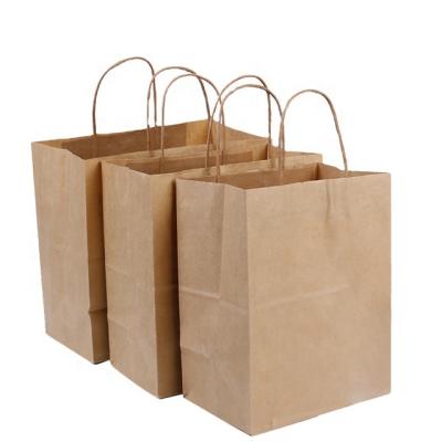 China Recyclable Multifunctional Boxes Open Square Bottom With Window Brown Bags for sale