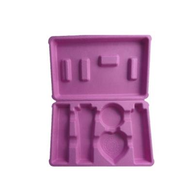 China Biodegradable Molded Pulp Packaging Design Custom Cosmetic Boxes for sale