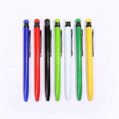 China Promotional Pen New Selling Ballpoint Pen Promotion Gift Solid Color Plastic Ballpoint Pen Set for sale