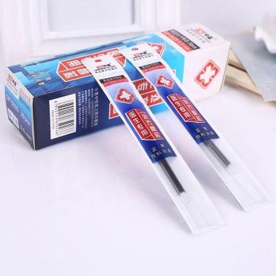 China RECHARGE Special Design Paint Blue Black Cute Exam Use 0.5mm Pen Refill for sale