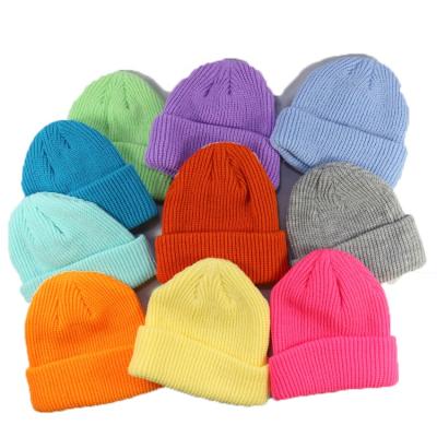 China Cute Soft Warm Knitted Chunky Winter Infant Toddler Baby Beanies Character Baby Hats Cozy Beanies For Boys Girls for sale