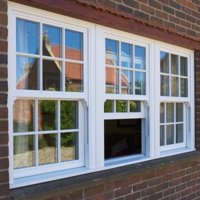 China Modern Simple Factory Price UPVC Hung Window for sale