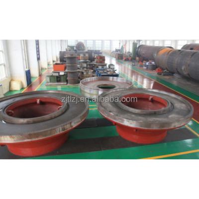 China Steel Casting Steel Large Size Grinding Wheel For Vertical Mill à venda