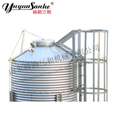 China Farms Feed Silo Chicken Farm Pig House Feed Storage Silo for sale