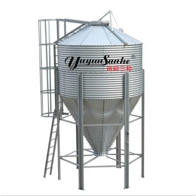 China Poultry Farm Feed Silo Galvanized Steel Grain Silo With Nice Price for sale