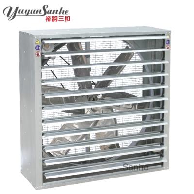 China Truss Swing Industrial Drop Hammer Wall Inlay Ventilation Fan Exaustor Ventilador for sale