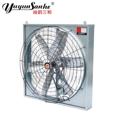 China Hot Sale SANHE Dairy Farm / Poultry Farm Industrial Hanging Exhaust Fan For Poultry House for sale