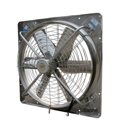 China Wind Power.strong Energy Saving Cow House Ventilation Hanging Exhaust Fan .strong for dairy cows for sale