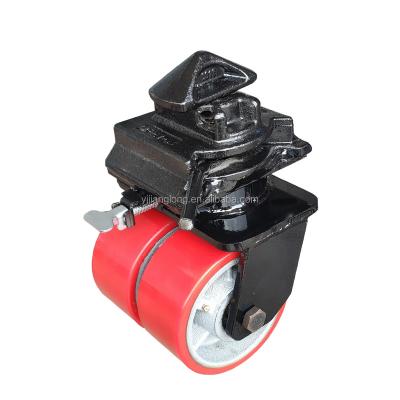 China Rigid Industrial Super Heavy Duty Container Casters for sale