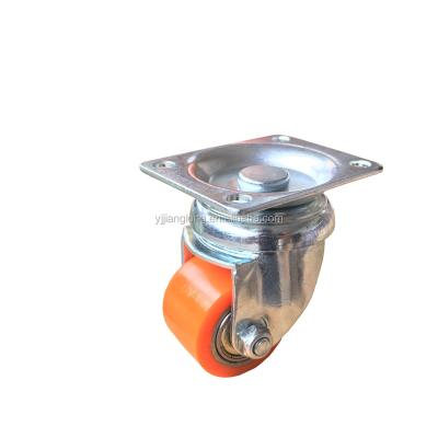 China PIVOT 35MM Swivel Medium PU Caster for sale