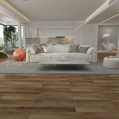 China Waterproof UV Surface Treatment Morden Floor Vinyl Flooring SPC Plastic Click Flooring for sale