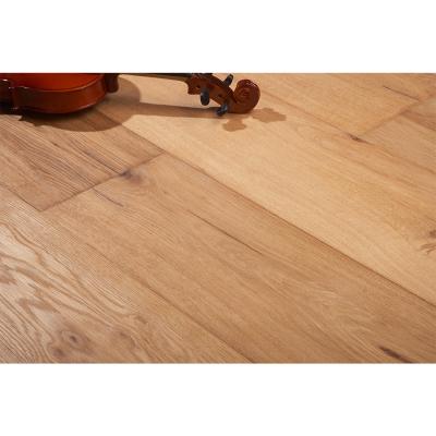 China Traditional Natural Oiled Brushed Oak Engineered Hardwood Flooring For Living Room for sale