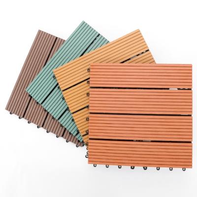 China Good quality factory direct modern professional exterior wpc vinyl wood decking board for sale