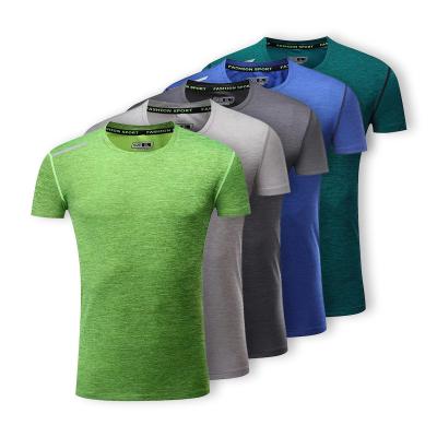 China Wholesale Anti-wrinkle 95%/5% polyester spandex UV protective quick dry elastic t-shirt for outdoor activities for sale