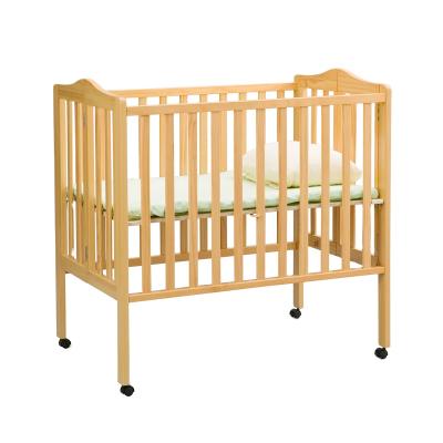 China Factory Price New Design Wooden Attractive Wooden Play Cribs Baby Cribs Factory Direct Popular Quality Wooden Cribs For Babies for sale