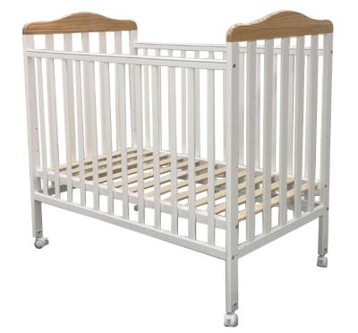 China 100X60CM Modern Interior High Quality Wooden Height Bed MKA108N Baby Hutch Adjustable Crib for sale