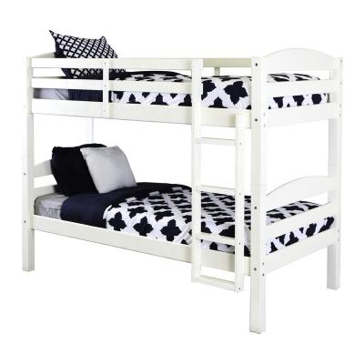 China Factory Direct Sale Modern Single Bunk Bed Soild Wooden Twin Bed For Kids Room for sale