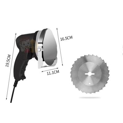 China The frame is made of high pressure electric shawarma cutter shish kebab slicer die casting doner roast meat cutting machine gyro knife 220V/110V for sale