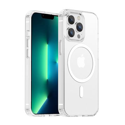 China Shockproof No Yellowing Phone Case For iPhone 13 Pro Max Hard White Matte Case For iPhone 13 Pro Max Antishock Air Cushion Clear Bumper PC for sale