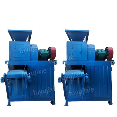 China Factory biomass barbecue charcoal to coal iron pulverized coal ball briquetting machine for sale