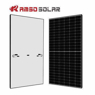 China Solar Power System Renewable energy 600/610/620/630/640/650/660W monocrystalline solar panel with 144 cells solar cell for sale for sale