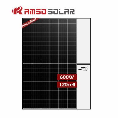 China Solar Power System 210mm Solar Panel Half Cell 600w Solar Panel 660w 670w Solar Panel Price Mono 670watt Pv Module for sale