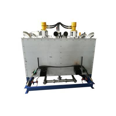 China Construction worksÂ   Hot Sale Building Road Marking Machine Coating Hot Cast Iron Kettle Marking Machine for sale