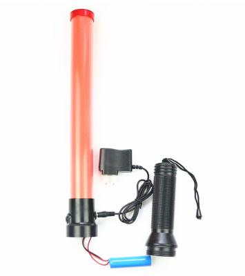 China 540cm Traffic Sticks Signal Wand With Strobe Mode Traffic Control Stick Police Wand Security LED Flashlight Signal TB5400 for sale