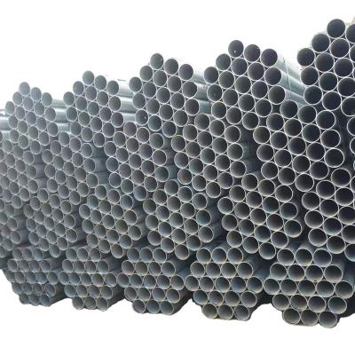 China Structure Pipe Hot Dip Galvanized Round Scaffolding Tubes Road Guardrail Post BS/EN Standard Steel Pipes for sale