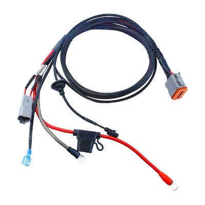 China Auto Dtutsch DT06-12S DT04-2P Series DT06-12S DT04-2P Automobile DT06-12S DT04-2P Connector Ring Integrated Terminal Holder Automobile Fuse Wire Harness for sale