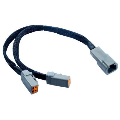 China German Automotive DTM06-2S to DTM04-2P Extension Wire Harness for Light for sale