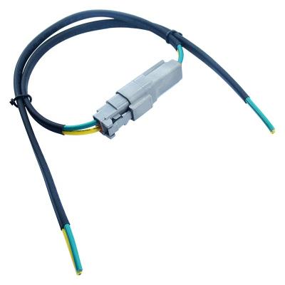 China Automotive German 2pin DT06-2S to DT04-2P Extension Wire Harness for Auto LED Work Headlight Fog Lamp Light Trunk for sale