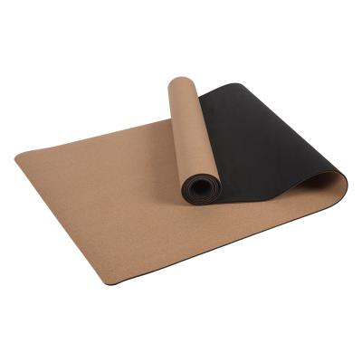 China New Design Cork Yoga Mat Eco Friendly Natural Rubber Waterproof for sale