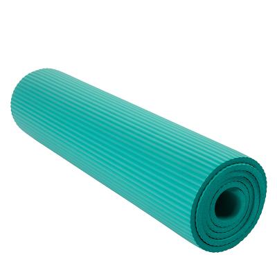 China Dropshipping Waterproof Custom Design Gym Exercise Fitness Foam NBR 1cm Yoga Mat, Nbr Yoga Mat Manufactory for sale