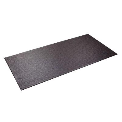 China Shock-absorb High Anti Slip Exercise PVC Gym Foam Bike Treadmill Spinning Mat for sale