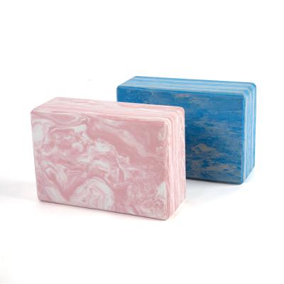 China Yoga Exercise Ready to Board Camouflage Yoga Brick, 3*6*9 Inch Camouflage Eva Yoga Marble Block for sale