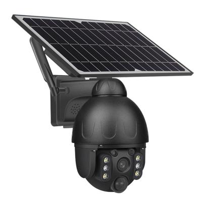 China Viable HD 1080P Solar Camera, PIR Battery Security Wireless Wifi 4G CCTV Speed ​​Dome Solar IP PTZ 4G Network Camera for sale