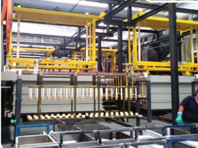 Cina Ammortizzatore Rod Chrome Plating Line, OEM che placca la linea di produzione in vendita