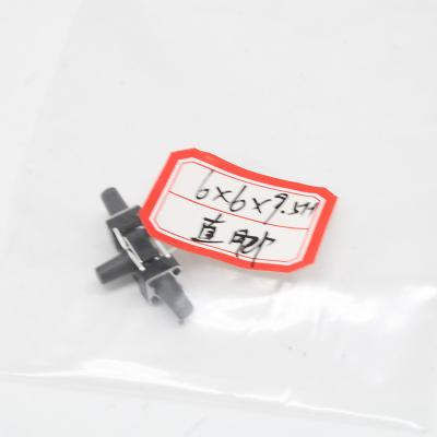 China Electronic Components Four Pin Normally Closed Good Quality Foot Contact Plug-in Straight Switch Button for sale