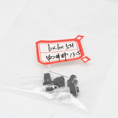 China Good Quality Electronic Components Normally Closed Middle Legs Are Touch 13.5 Long Switch Button for sale