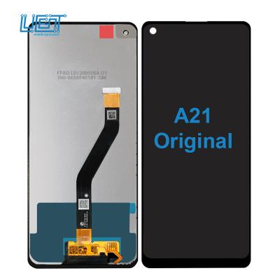 China a21s lcd for samsung a21s lcd with frame for samsung a21 screen for samsung galaxy a21s display a21s display for sale