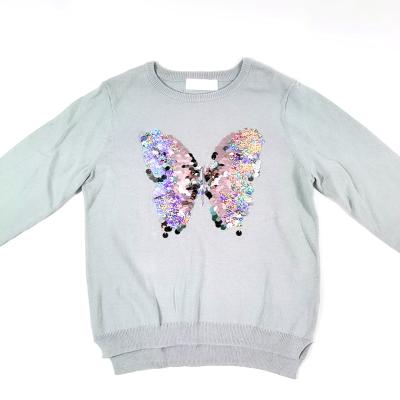 China Breathable Children Clothes 100% Cotton Winter Little Girls Knits Toddler Sweaters Baby Kids Pullover Sweaters for sale