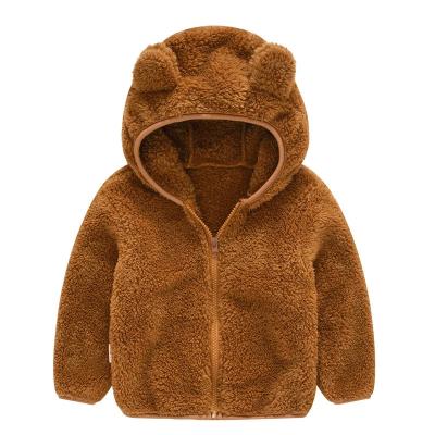 China Baby Girl Sustainable Favorite Cozy Cardigan Soft Fleece Jacket for sale