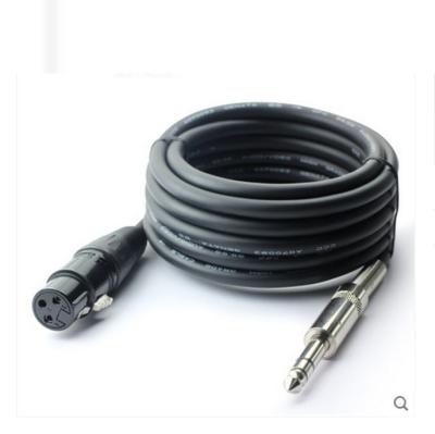 China Male with. High Quality Stereo Speaker 3.5mm To Female XLR Audio Cable 3.5mm MINI Male To Dual Xlr Male Cable for sale