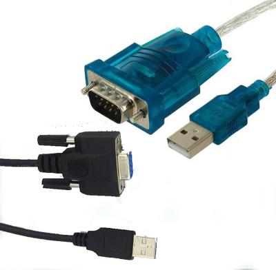 China Mobile Phone Tablet MP3 GPS USB To Male Serial DB9 Adapter Cable Rs232 Db9 Male To Usb Adapter pl2303 Chip for sale