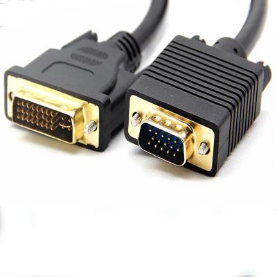 China High Quality COMPUTER 24+5 DVI Male To Female VGA Monitor Cable for sale