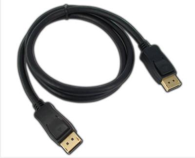 China HDTV Output Premium High Resolution 1.2V Male Displayport To DP Male Cable 4K 1080P Male Video Cable for sale