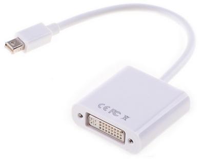 China High Quality Mini DisplayPort COMPUTER to DVI Cable Mini DP to DVI Adapter for sale